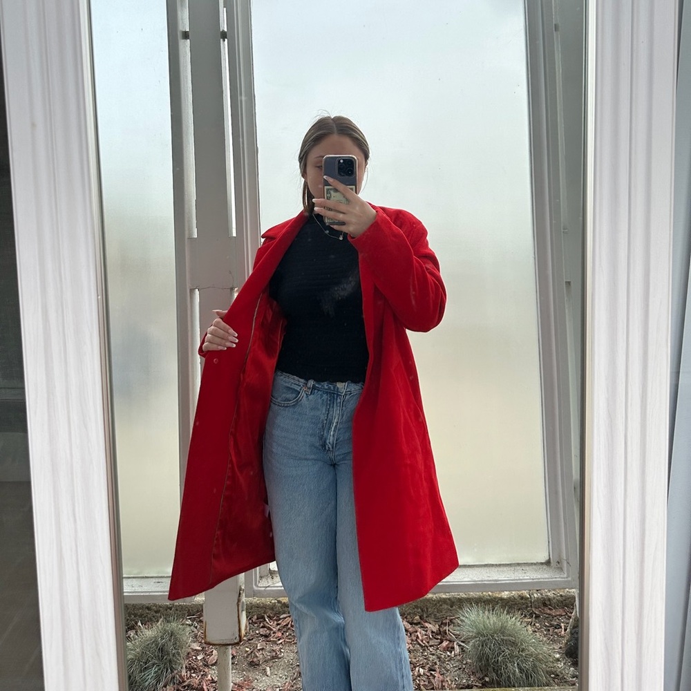 Halogen Red Coat